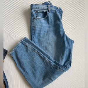 Abercrombie “the 80s mom highrise” jeans